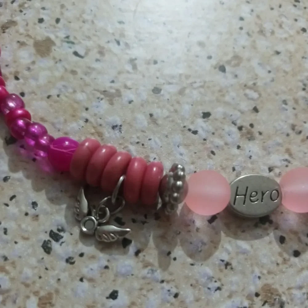 Hero/love 💕 charm necklace